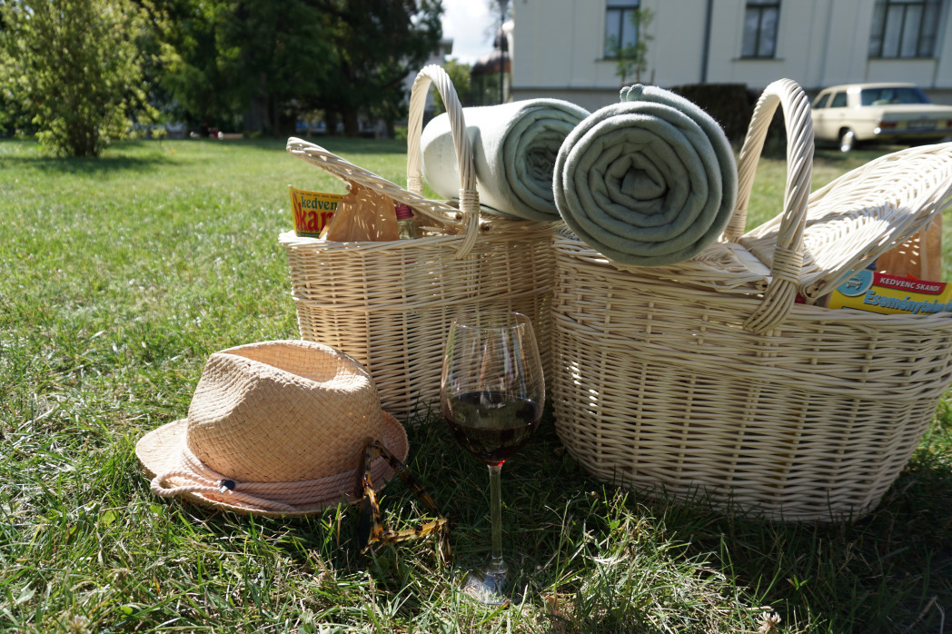 A meleg napokkal együtt visszatértek a piknikkosaraink is a Lenck-villa parkjába!